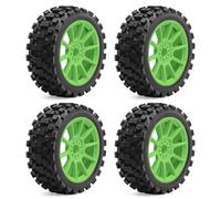 Neumáticos RC Compatible con ARRMA para Typhon para TRAXXAS para Jato para FS Racing para KYOSHO MP10 para HSP-C 1/8 Neumáticos RC Hexágono De 17 Mm - 4 Todoterreno