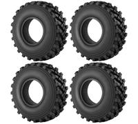 Neumáticos RC Compatible con Axial para Wraith SCX10 para Capra RBX10 TRX6 D90 D110 De Goma De 2,2 Pulgadas para Camión De Roca Inserto De Espuma 1/10 RC Car