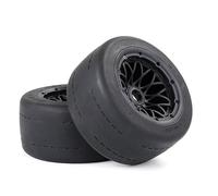 Neumáticos RC Compatible con HPI para ROVAN para ROFUN para KM para Baja 5B 1/5 RC Car Parts Upgrade Accessories 170X80mm Juego De Conjunto De Neumático Trasero De Neumático Liso