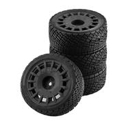 Neumáticos RC Compatible con Tamiya para TT01 TT02 XV01 para HPI 1/10 RC Car 4 Uds 1/10 RC para Neumáticos De Coche De Carreras En Ruedas De Carretera Piezas Mejoradas