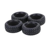 Neumáticos RC Compatible con Traxxas para HSP para Tamiya para HPI para Kyosho 1/10 Piezas De Coche RC 4 Uds Grain Run Flat para Neumático De Coche para Rally