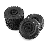 Neumáticos RC Compatible Con Traxxas Para Slash Para Arrma Para Senton Para HuanQi 727 Para Vkar 10sc Para HPI Neumático Para Camión De Carreras De Corta Distancia A Escala 1/10