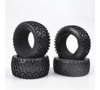 Neumáticos RC para Tamiya para DT02 DT03 TT02B para Top For Force DF03 DB01 TRF503 TD4 1/10 Todoterreno RC Buggy Neumático con Punta Delantera/Trasera