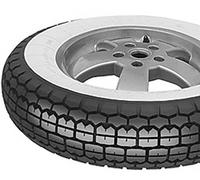 Neumáticos Sava 3.50 - 8 B13 Blanco TT Blanco pared Neumáticos Retro Neumáticos