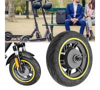 NeumáTicos SóLidos Para Max G30, NeumáTicos De Goma SóLida De 10 Pulgadas Rueda Delantera 60/70-6.5 Ruedas De Repuesto Para Scooter Nine-Bot Max G30 NeumáTicos Sin CáMara
