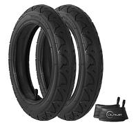 Neumáticos y tubos interiores de repuesto para bicicleta de 16 pulgadas × 1.75/2.15 para la mayoría de bicicletas infantiles de 16 pulgadas como RoyalBaby, Schwinn, Dynacraft Magna y Titan, hecho de caucho de butilo de calidad premium sin BPA y látex