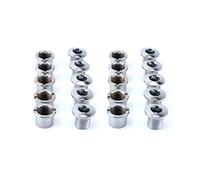 Neuocean 10pcs Bicicleta Manivela Fijación Pernos, Albero a Gomiti Cadena Tornillo con Perno Tuerca para Carretera Montaña Bicicleta(10.4mm)