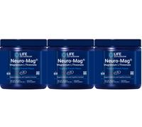 Neuro-Mag Magnesio L-THREONATE Polvo 3X3.858ml / 93g Life Extension Tropic