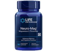Neuro-Mag Magnesio L-Treonato De 2000 Mg Magtein - Life Extension 90 Cápsulas