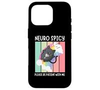 Neuro Picante Neurodivergente TDAH Tea Autismo Dislexia CPTSD Carcasa para iPhone 16 Pro