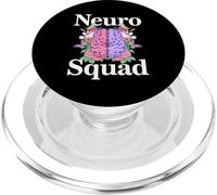 Neuro Squad Neurología Cerebro Floral Neurología Equipo de Enfermeras PopSockets PopGrip para MagSafe