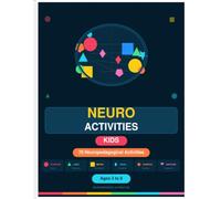 NeuroActivities Kids: 70 Educational Brain Games and Learning Activities for Kids Ages 3-8 | Preschool Workbook for Fine Motor Skills, Logic, Math, Memory & Cognitive Development