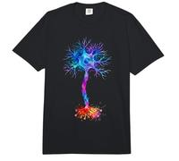 Neurobiología Estructura Celular Neuronal Network Science Comfort Colors Adult Heavyweight T-Shirt