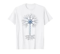 Neurobiología Neurona Célula Ciencia del Cerebro Estructura neuronal Camiseta