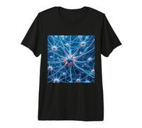 Neurociencia - Microscopía de astrocitos Sistema Nervioso Central Camiseta Premium