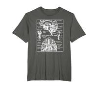 Neurociencia Regalos Arterias del Cerebro Humano Camiseta, Hombre Tallas Grandes, Asfalto, 6X Alto