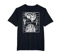 Neurociencia Regalos Arterias del Cerebro Humano Camiseta, Hombre Tallas Grandes, Negro, 6X Alto