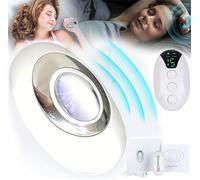 Neurocontrol Dispositivo para Ansiedad, dispositivo de ayuda para dormir nocturno de mano, 10 segundos, dispositivo de ayuda para dormir natural y portátil para mejorar la ansiedad del sueño (blanco)