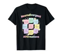Neurodivergent Affirmations Autism Awareness Camiseta