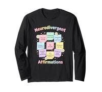 Neurodivergent Affirmations Autism Awareness Manga Larga
