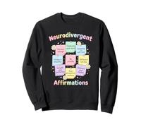 Neurodivergent Affirmations Autism Awareness Sudadera