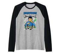 Neurodivergente Estratega Autismo Ajedrez Jugador Conciencia Neur Camiseta Manga Raglan