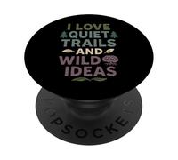 Neurodivergente Introvertido TDAH Autismo Bosque Naturaleza PopSockets PopGrip Adhesivo