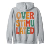 Neurodivergente Neurodivergente Sobreestimulado TDAH Autismo Sudadera con Capucha