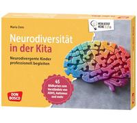 Neurodiversität in der Kita: Neurodivergente Kinder professionell begleiten. 45 Bildkarten zum Verständnis von ADHS, Autismus und mehr. Reflexionsfragen für neue Sichtweisen