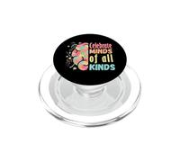Neurodiversity Autism Awareness Celebrate Minds of All Kinds PopSockets PopGrip para MagSafe