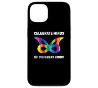 Neurodiversity Neurodivergent ADHD Autism ASD Awareness Carcasa para iPhone 13