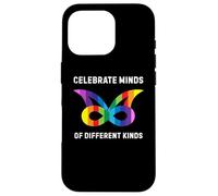 Neurodiversity Neurodivergent ADHD Autism ASD Awareness Carcasa para iPhone 16 Pro