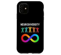 Neurodiversity Neurodivergent Rainbow Affinity ADHD Autism Carcasa para iPhone 11