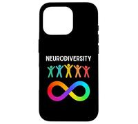 Neurodiversity Neurodivergent Rainbow Affinity ADHD Autism Carcasa para iPhone 16 Pro