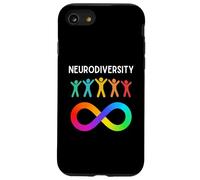 Neurodiversity Neurodivergent Rainbow Affinity ADHD Autism Carcasa para iPhone SE (2020) / 7/8