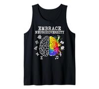 Neurodiversity Shirt | Embrace ADHD Autism ASD Tshirt Camiseta sin Mangas