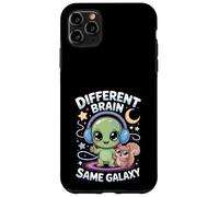 Neurodiverso Cerebro Diferente Misma Galaxia Alien Ardilla TDAH Carcasa para iPhone 11 Pro Max