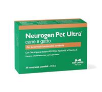 Neurogen Pet Ultra 30 Compresse - Contrasta l'invecchiamento cerebrale
