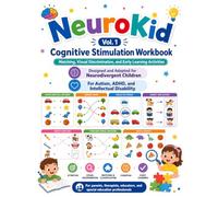 NeuroKid Cognitive Skills Workbook for Kids: Fun Activities for Ages 4-7 to Build Attention, Visual Perception, Matching, Language, Logic, and Early Learning Skills (NeuroKid Black & White)