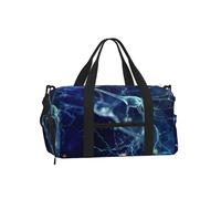 Neurología de células cerebrales en 3D,Bolso Deportivo Bandolera de Mano, Bolsa de Deporte, Bolsa de Viaje de Gran Capacidad para Mujeres y Hombres.