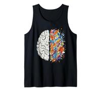 Neurólogo, Cerebro, Izquierda, y, Derecho, Pensamiento, Creatividad, Concepto Camiseta sin Mangas