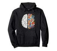 Neurólogo, Cerebro, Izquierda, y, Derecho, Pensamiento, Creatividad, Concepto Sudadera con Capucha