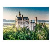 Neuschwanstein Castle Baviera Alemania - Rompecabezas premium de 1000 piezas - Hecho en Estados Unidos