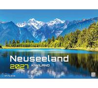 Neuseeland - Das Land der langen weißen Wolke - 2027 - Kalender DIN A3: Der Wandkalender mit den schönsten Motiven aus Neuseeland für das Jahr 2027 im Format DIN A3 (ca. 42 x 30 cm)!