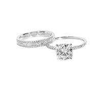 Neuseeland Der Ringe 2023 - Anillo de plata versprechen con diseño de 2 STÜCKE Set Mode Ring Licht Luxus, anillo de alta calidad, anillo plateado (plata, 5), 5, Cobre, Sin piedras preciosas