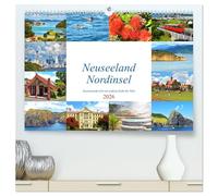 Neuseeland Nordinsel - faszinierende Orte am anderen Ende der Welt (hochwertiger Premium Wandkalender 2026 DIN A2 quer), Kunstdruck in Hochglanz: Die ... Landschaft der Nordinsel Neuseelands.