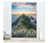 NEUSEELAND - TRAUMZIEL AM ANDEREN ENDE DER WELT (hochwertiger Premium Wandkalender 2026 DIN A2 hoch), Kunstdruck in Hochglanz: Eine Reise auf die Süd- und Nordinsel Neuseelands.