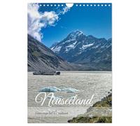 Neuseeland - Unterwegs auf der Südinsel (Wandkalender 2026 DIN A4 hoch), CALVENDO Monatskalender: Faszinierenden Landschaften von bizarrer Schönheit