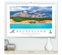 Neuseeland - Von Auckland nach Queenstown (hochwertiger Premium Wandkalender 2026 DIN A2 quer), Kunstdruck in Hochglanz: Traumhafte Landschaften vom schönsten Ende der Welt.