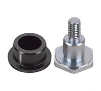 Neuson WP1540 WP1550 Kit de pernos de buje de mango de repuesto hecho de metal y plástico de alta resistencia compatible con compactadores de placas de estilo más reciente para